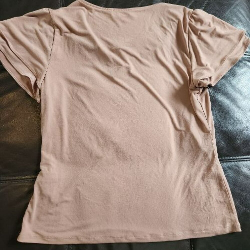 Calvin Klein corporate tan shirt